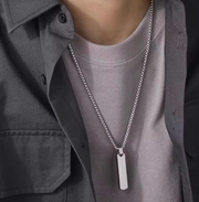 Premium Minimalist Bar Pendant Necklace
