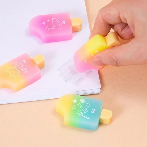 Cute Bear-Shaped Pencil Top Eraser