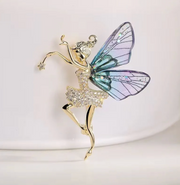 Enchanted Fairy Butterfly Brooch