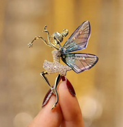 Enchanted Fairy Butterfly Brooch
