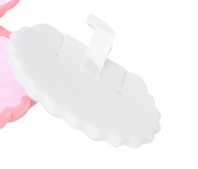 Cute Pink Seashell Velvet Ring Box – Plush Jewelry Gift Box for Rings, Earrings & Proposal Gifts