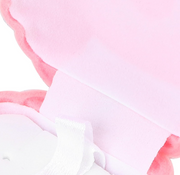 Cute Pink Seashell Velvet Ring Box – Plush Jewelry Gift Box for Rings, Earrings & Proposal Gifts